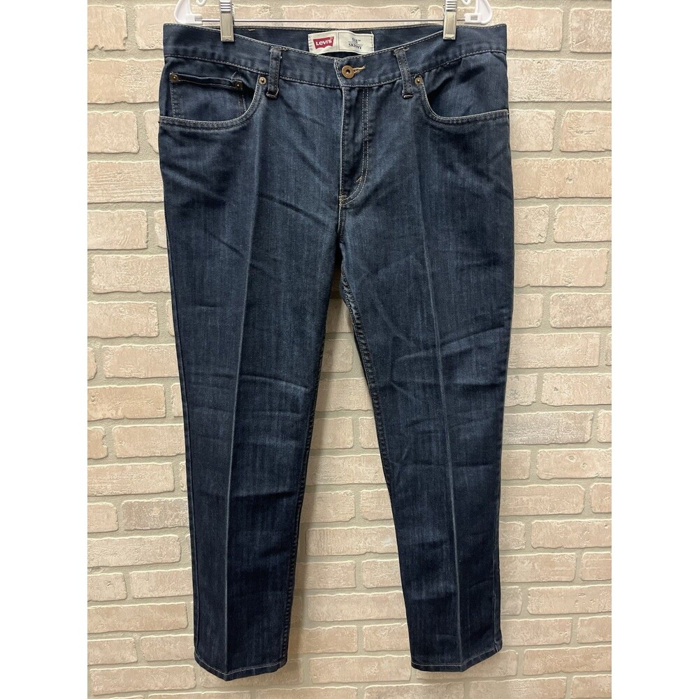 Levi Strauss denim Jeans 511 Sz 18 Husky 36/29 Slim Fit